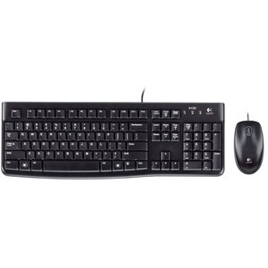MK120 Desktop Tastatur/Mouse-Set schwarz