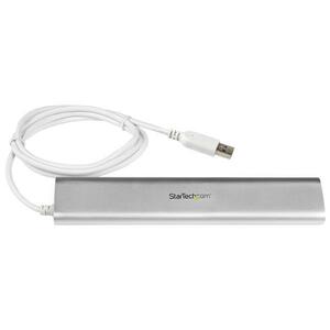 7-Port USB 3.0 Hub weiß/silber