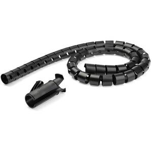 Kabelbündelschlauch 25 mm x 2,5m Kunststoff flexibel -Spiralkabel