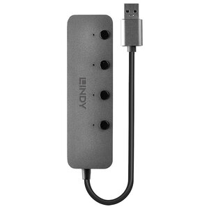 4 Port USB 3.0 Hub mit Ein-/Ausschalter