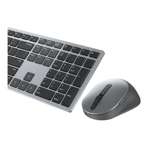 Premier Multi-Device KM7321W Tastatur-und-Maus-Set Layout QWERTZ Grau