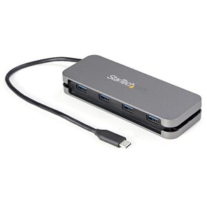 4 Port USB-C-Hub 4x USB-A 5Gbit/s USB 3.0 Typ-C Hub 28,5cm Kabel