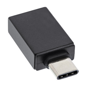 USB-C aif USB-A Adapter Schwarz