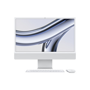 iMac silber mit Retina 4.5k Display Appl
